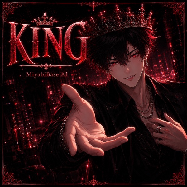 Cover art for the single KING